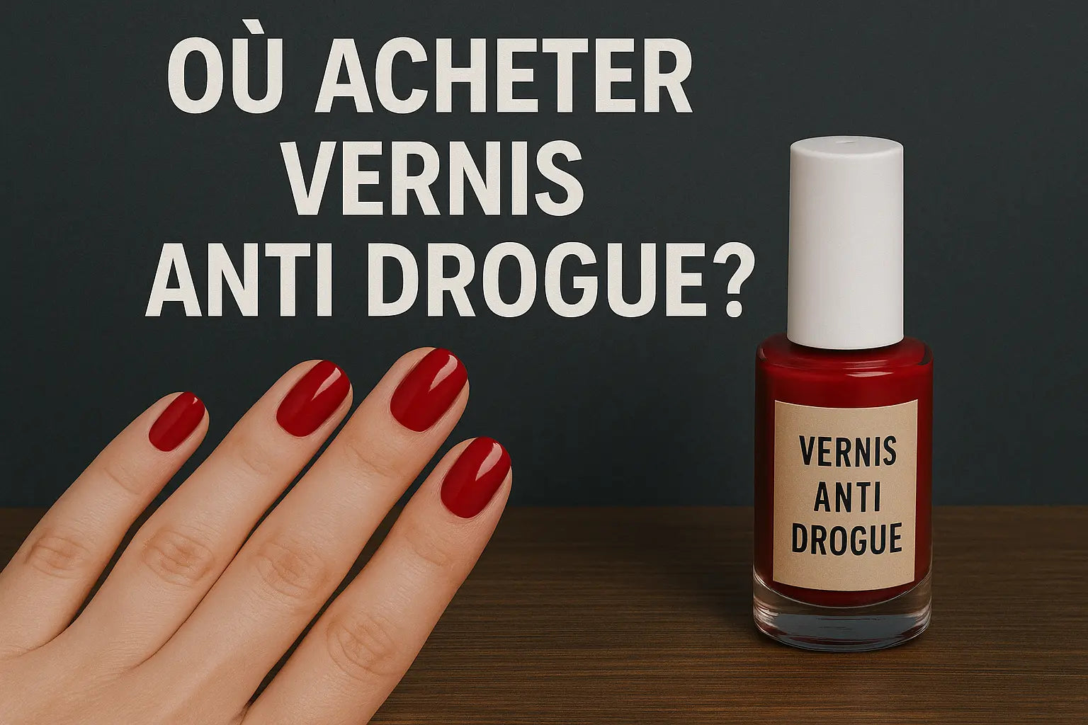 ou acheter vernis anti drogue