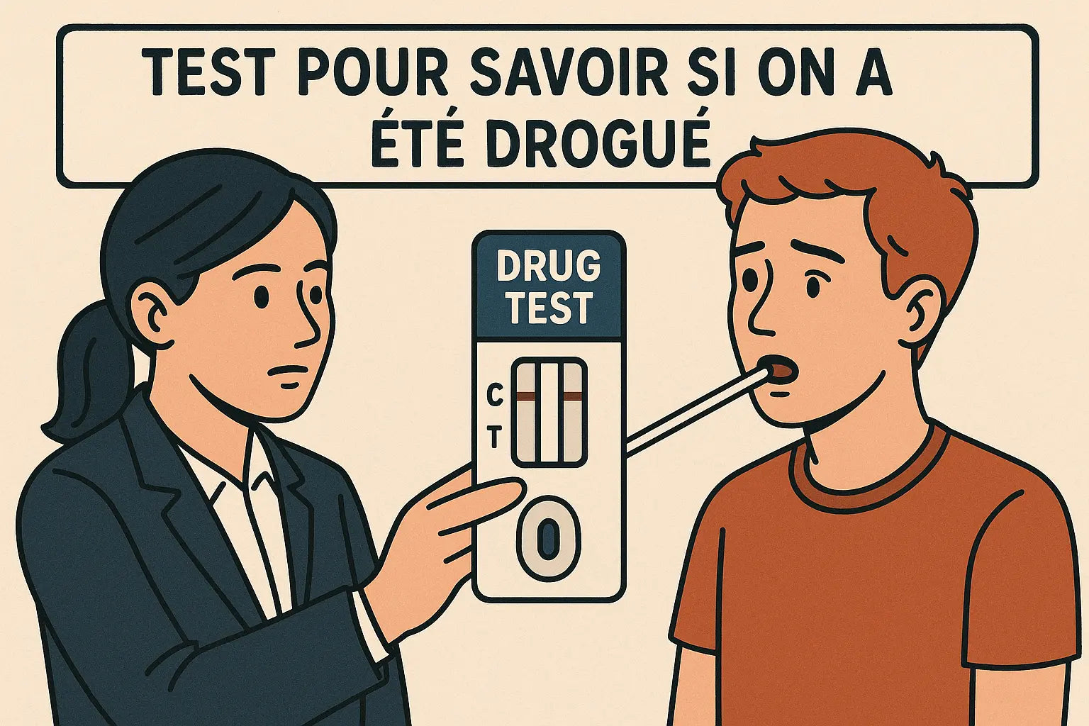 test pour savoir si on a été drogue
